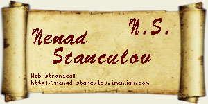 Nenad Stančulov vizit kartica